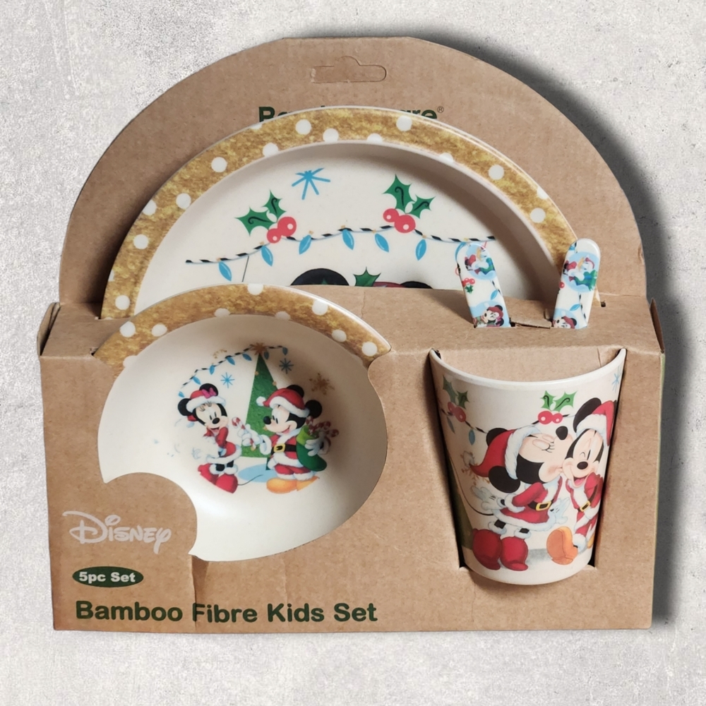 Disney Mickey & Minnie Holiday dining set for kids